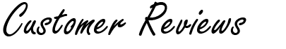 Customer Reviews